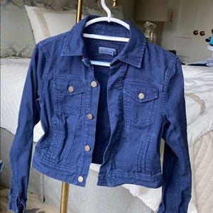 Navy Vineyard Vines denim jacket